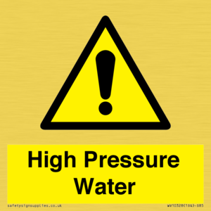 High Pressure Water
